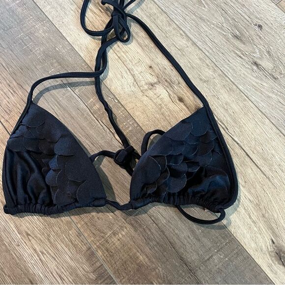 Luli Fama Black Bikini Top - Picture 2 of 5